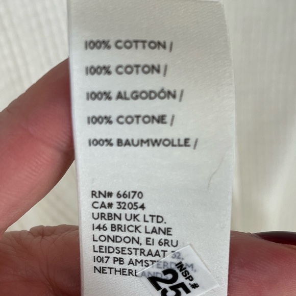 Free People Santa Clara thermal in alabaster, size S - Picture 6 of 7